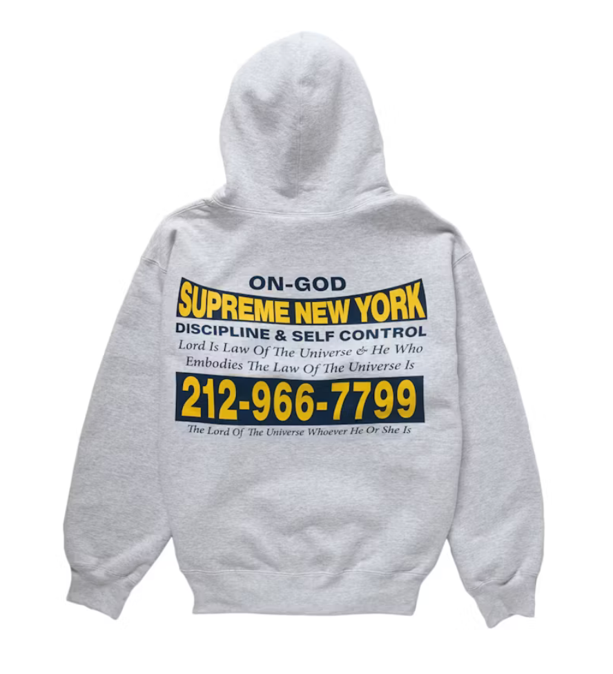 Supreme On God Hoody