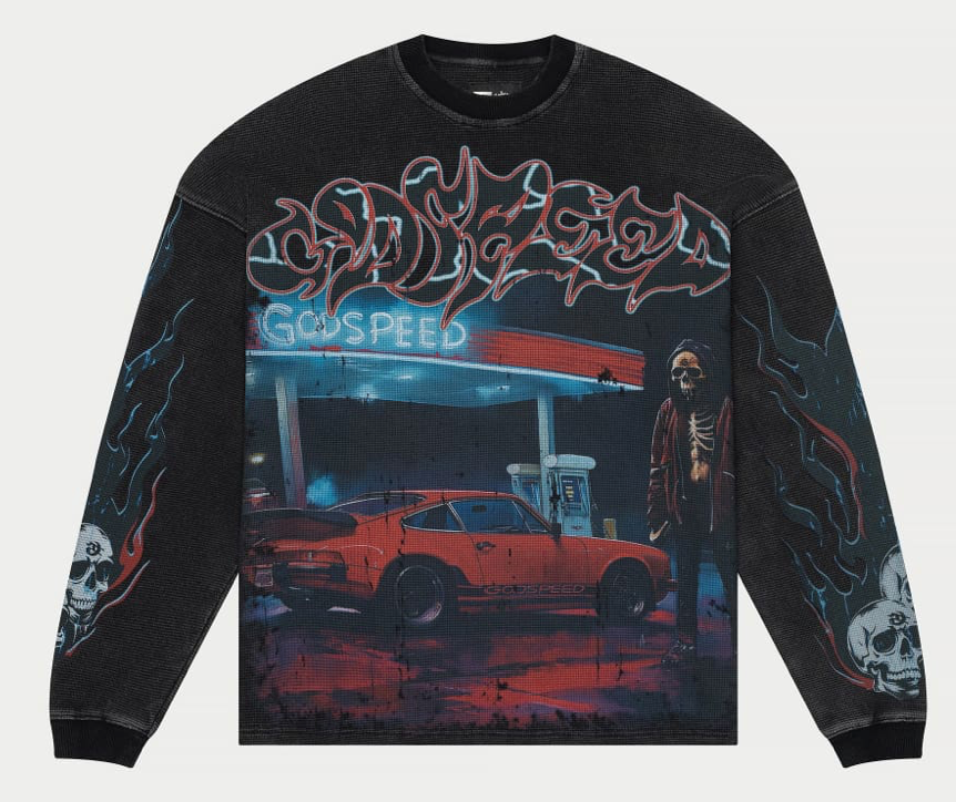 Godspeed Pit Stop Long Sleeve Thermal Tee