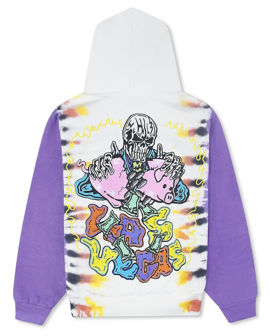 Warren Lotas Break The Bank Tie Dye Hoodie