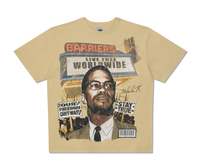 Barriers Malcolm X Tee