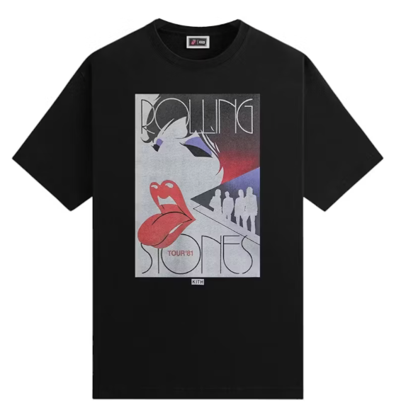 Kith X Rolling Stones Tour 1981 Tee