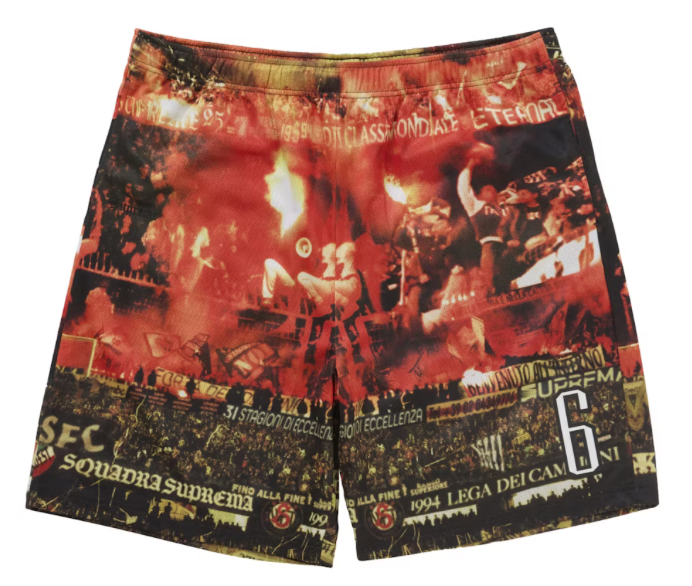 Supreme Vinci Por Noi Soccer Shorts