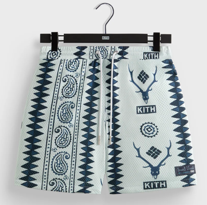 Kith & South2 West8 for Columbia Curtis Mesh Shorts