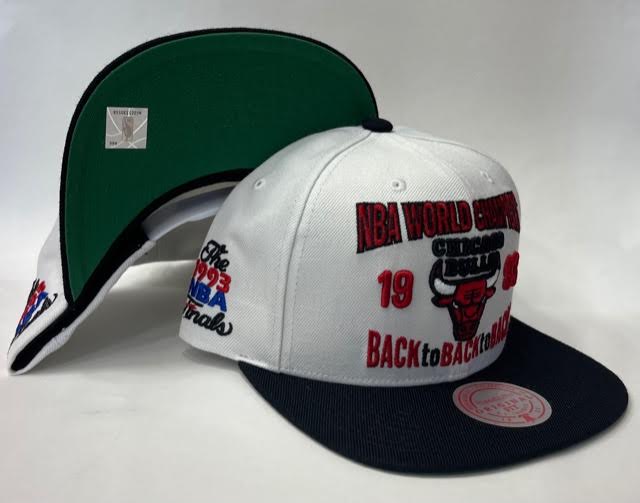 Chicago Bulls Mitchell & Ness Snapback Hat 1996 NBA Finals