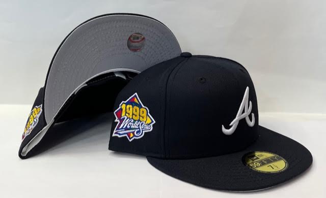 Atlanta Braves World Series Hat, Braves World Series Gray Bottom