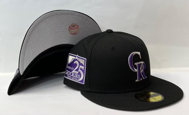 New Era Colorado Rockies Fitted Silver Bottom Black Purple (25TH 199 –  FCS Sneakers