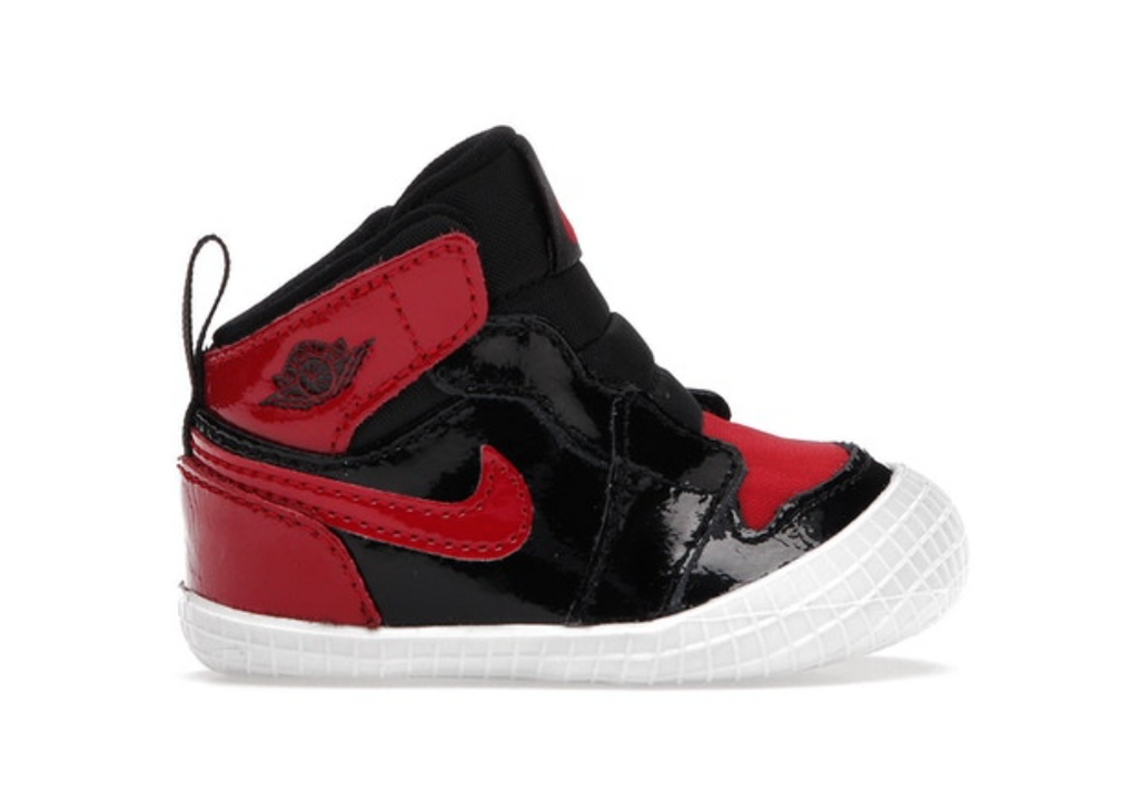 Air Jordan 1 Bootie (Crib) "Patent Bred"