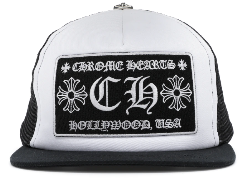 Chrome Hearts Kids CH Hollywood Trucker Snapback Hat