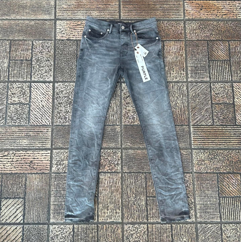 Purple Mens New Charcoal Wash Jeans "Charcoal Grey" $265.00