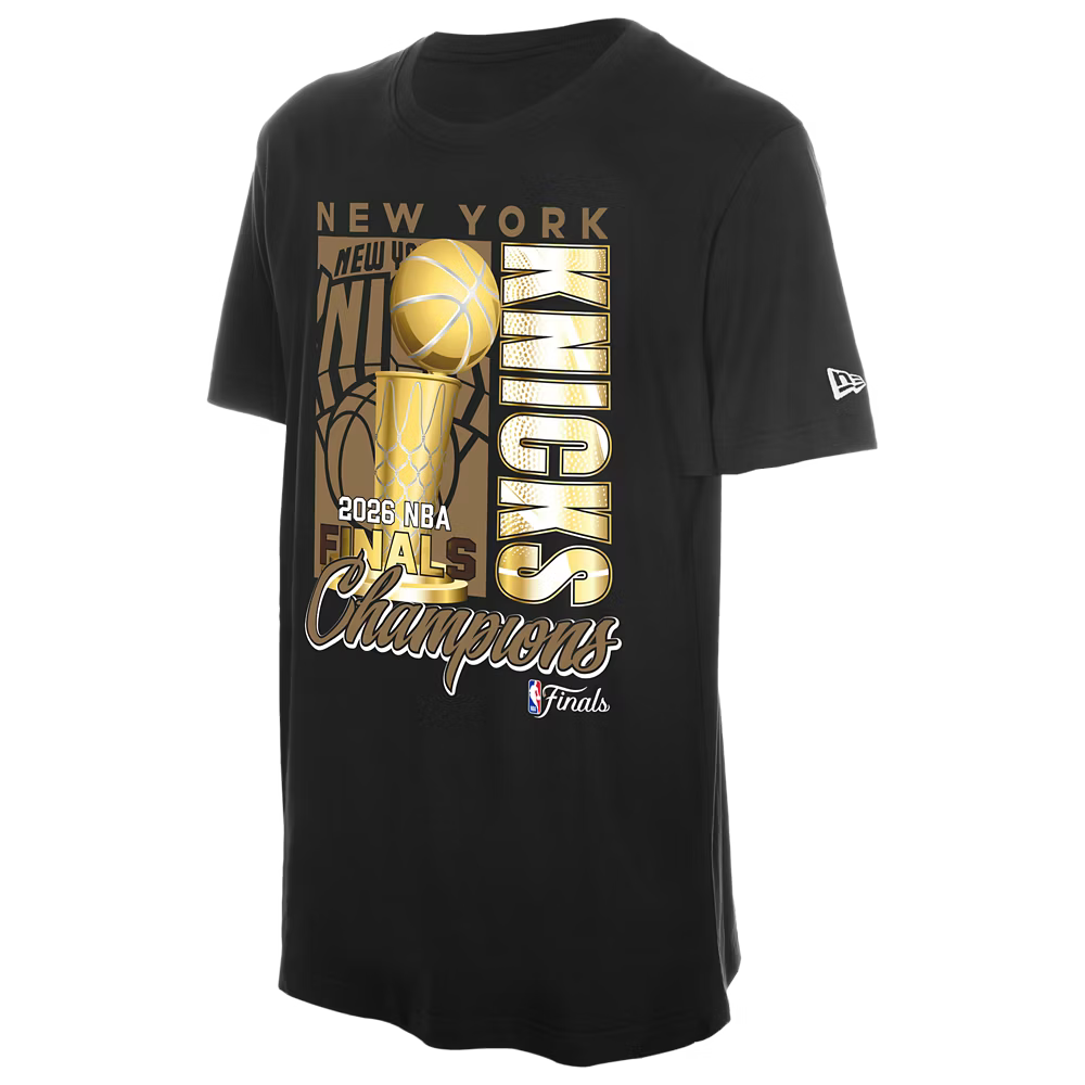 New Era New York Knicks NBA 2026 Championship Tee 