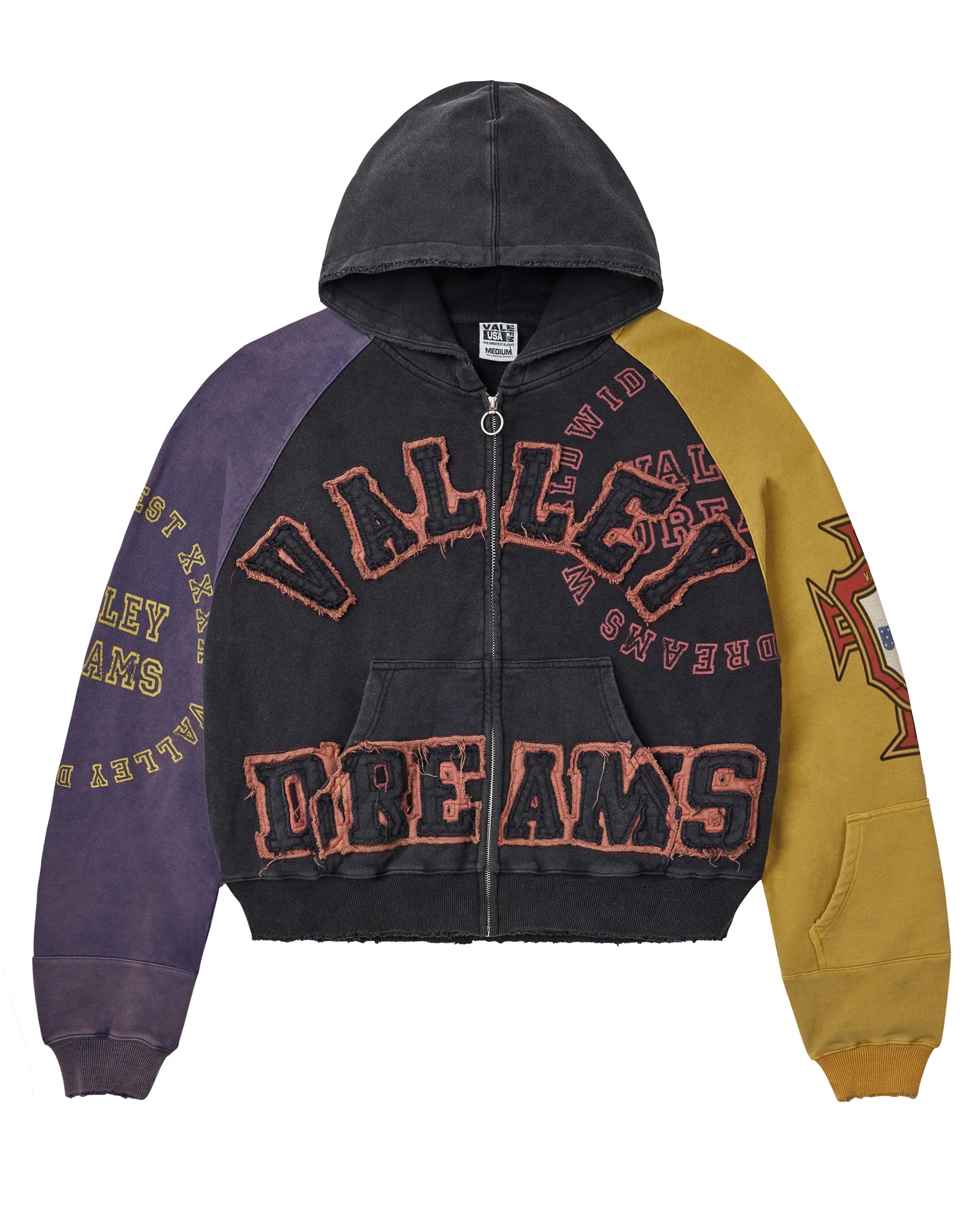 Vale Forever Crest Zip Up Hoody 