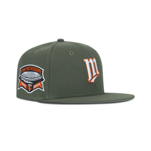 New Era Minnesota Twins Fitted Grey Bottom 