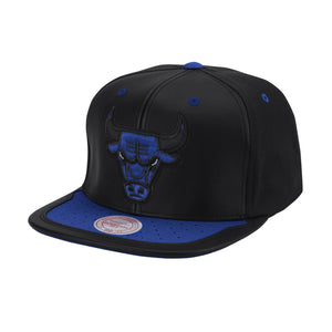 Mitchell & Ness Chicago Bulls NBA Day One Snapback Blue Bottom "Black Blue"