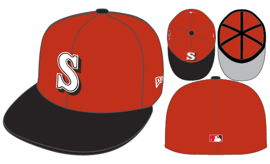 New Era Seattle Mariners Fitted Grey Bottom 
