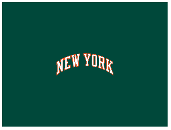 New Era New York Knicks Fitted Gray Bottom 