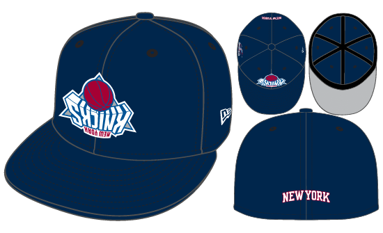 New Era New York Knicks Fitted Gray Bottom 