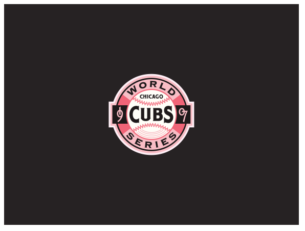 New Era Chicago Cubs Fitted Pink Bottom 