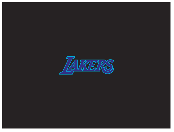 New Era Los Angeles Lakers Fitted Grey Bottom 