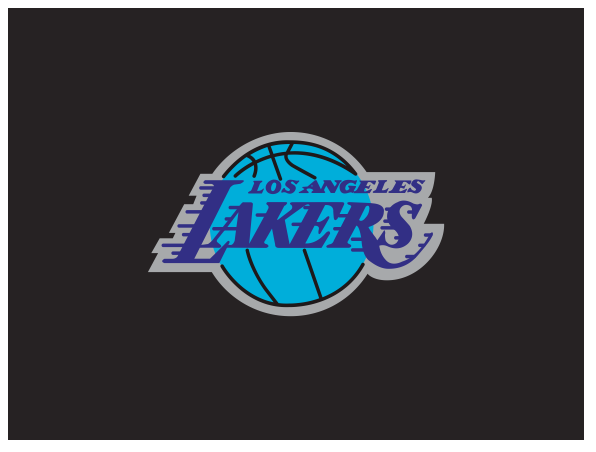 New Era Los Angeles Lakers Fitted Grey Bottom 