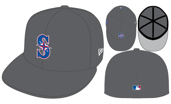 New Era Seattle Mariners Fitted 