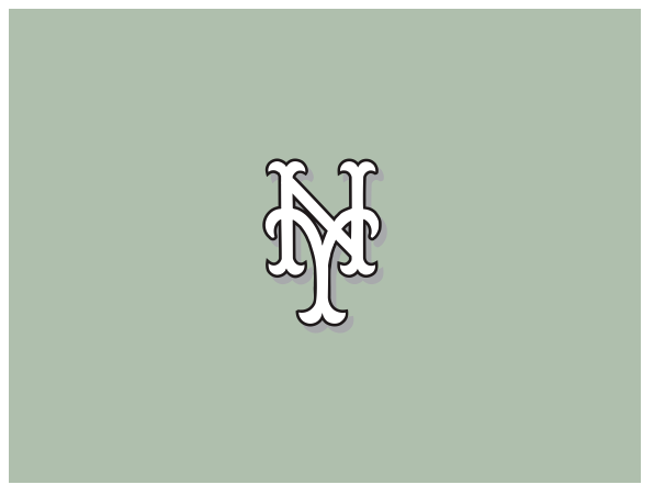 New Era New York Mets Fitted Grey Bottom 
