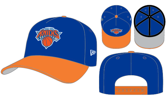 New Era New York Knicks A-Frame Snapback 