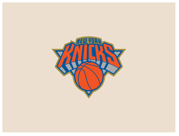 New Era New York Knicks Fitted Gray Bottom 