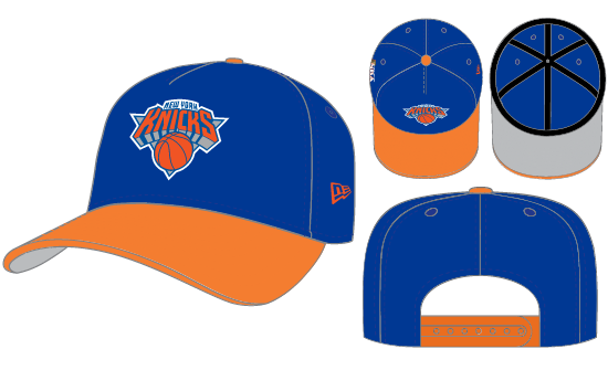 New Era New York Knicks A-Frame Snapback 
