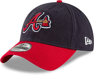 New Era Atlanta Braves Core Classic 9Twenty Hat Red Bottom "Navy Red"