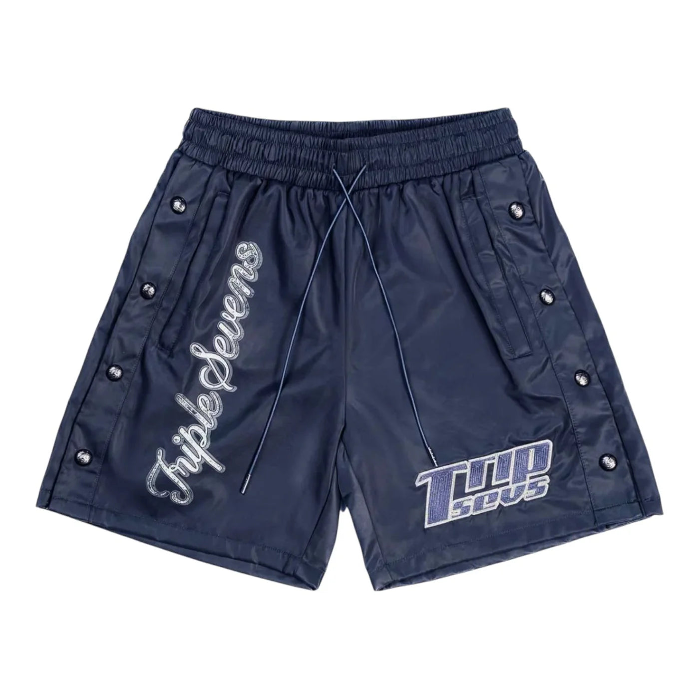 Triple Sevens Nylon Button Up Shorts 