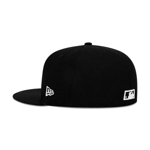 New Era L.A. Anaheim Angels Fitted Dark Grey Bottom "Black Grey" (50th Anniversary Embroidery)