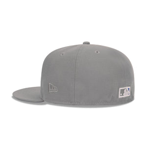 New Era L.A. Anaheim Angels Fitted Sky Bottom "Light Grey Sky" (50th Anniversary Embroidery)