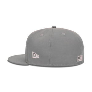 New Era Houston Astros Fitted Pink Bottom "Grey Pink" (45Th Anniversary Embroidery)