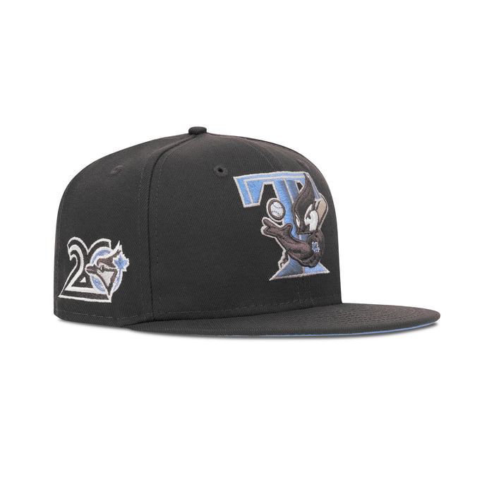 New Era Toronto Blue Jays Fitted Sky Bottom "Dark Grey Sky" (20th Season Embroidery)