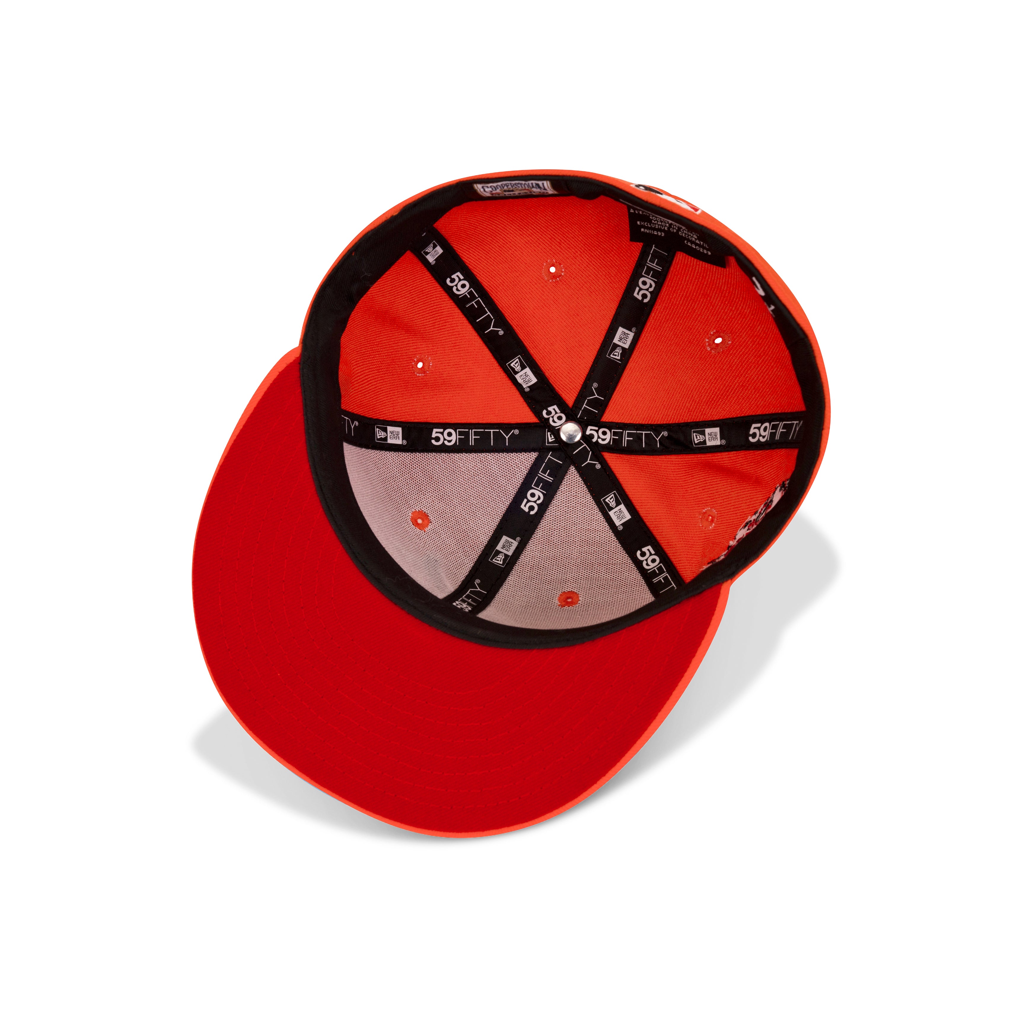 New Era Toronto Blue Jays Fitted Red Bottom 