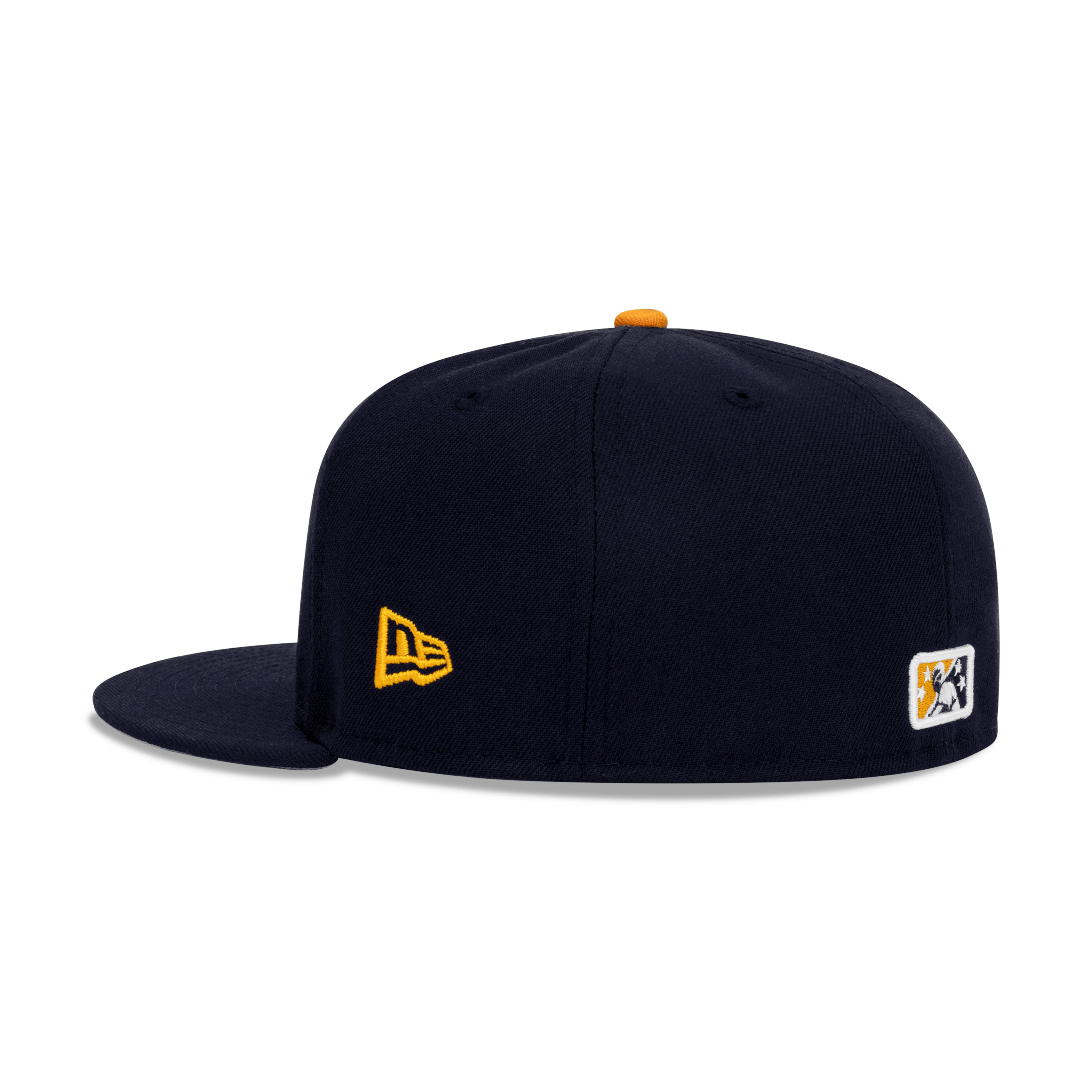 New Era Milwaukee Braves Fitted Grey Bottom 