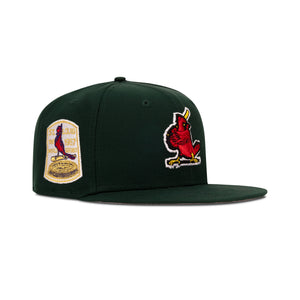 New Era St. Louis Cardinals Fitted Pink Bottom "Green Red" (1967 World Series Embroidery)