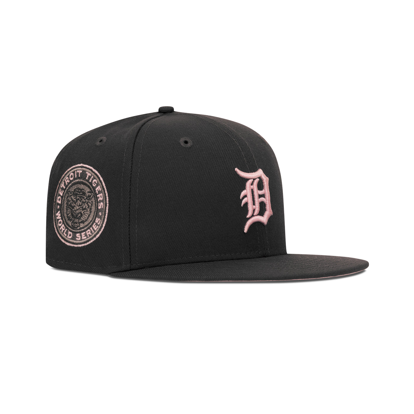 New Era Detroit Tigers Fitted Pink Bottom Dark Grey Pink (World Seri –  FCS Sneakers
