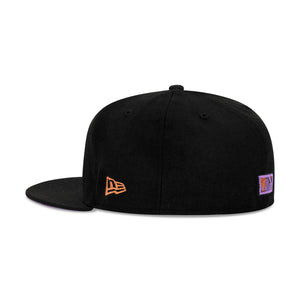 New Era Arizona Diamondbacks Fitted Purple Bottom "Black Copper" (20th Anniversary Embroidery)