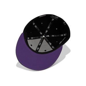 New Era Arizona Diamondbacks Fitted Purple Bottom "Black Copper" (20th Anniversary Embroidery)