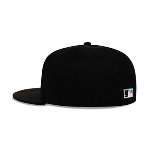New Era Arizona Diamondbacks Fitted Purple Bottom "Black Gold Purple" (1998 Inaugural Season Embroidery)