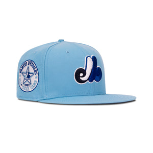 New Era Montreal Expos Fitted Blue Bottom "Sky Blue" (1982 All Star Game Embroidery)