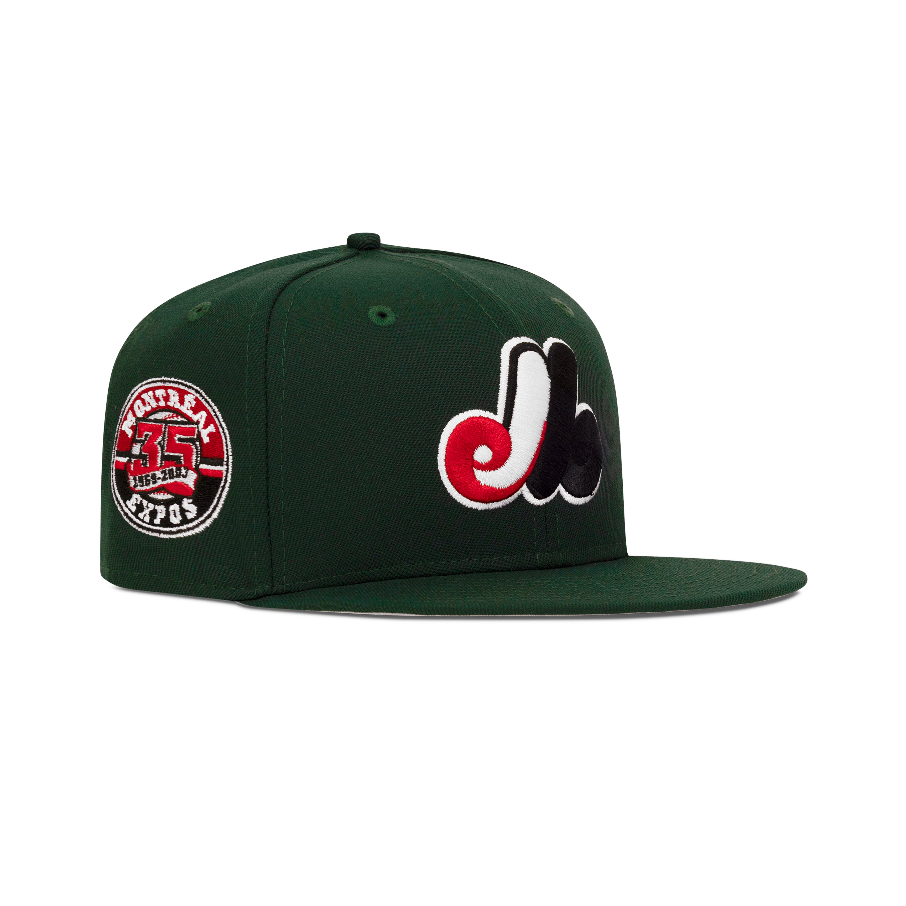 New Era Montreal Expos Fitted Grey Bottom 