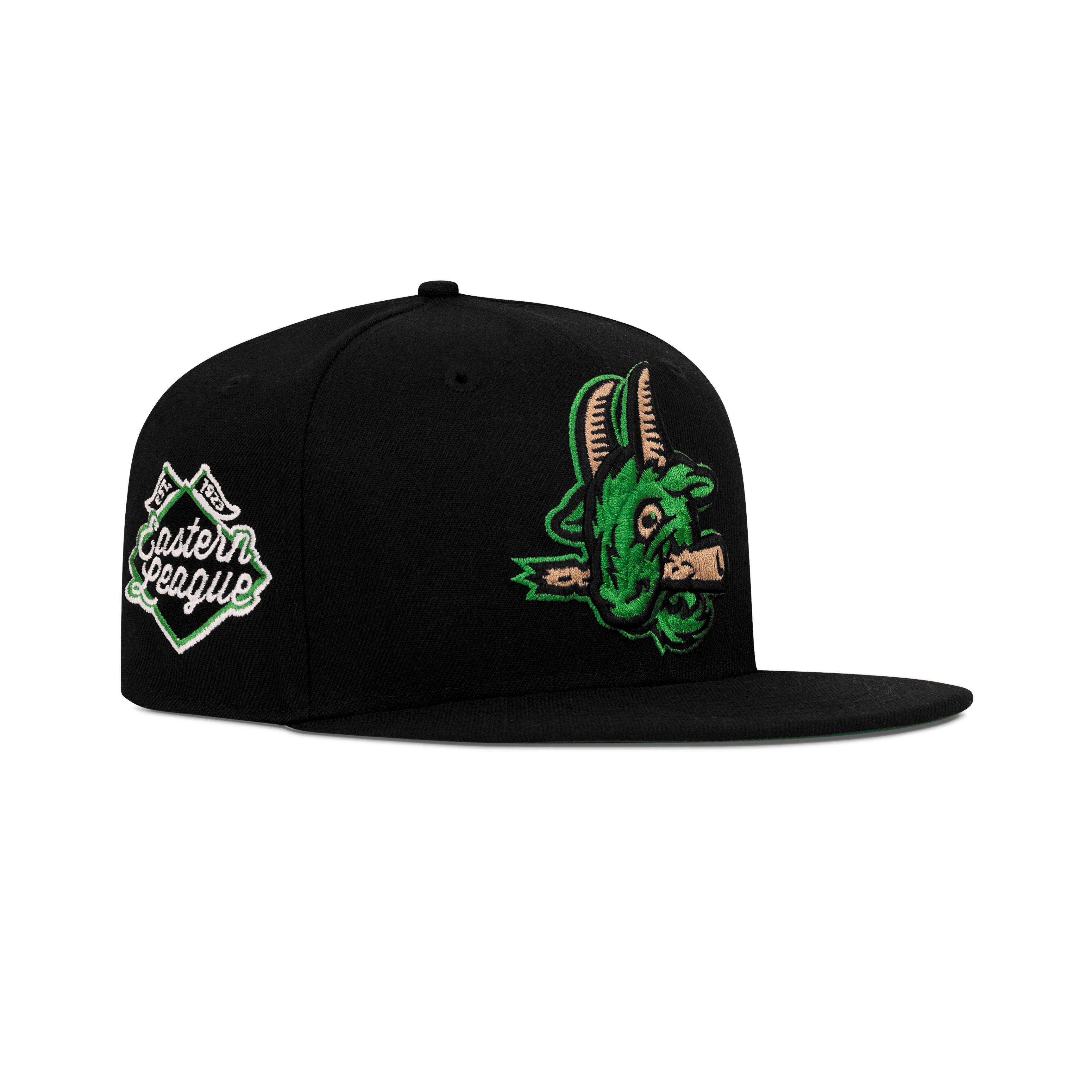 New Era Hartford Yard Goats Fitted Green Bottom 