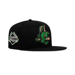 New Era Hartford Yard Goats Fitted Green Bottom "Black Green Brown" (1923 Eastern League Embroidery)