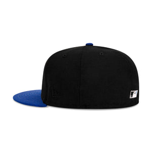 New Era Kansas City Royals Fitted Sky Blue Bottom "Black Royal" (2012 All Star Game Embroidery)