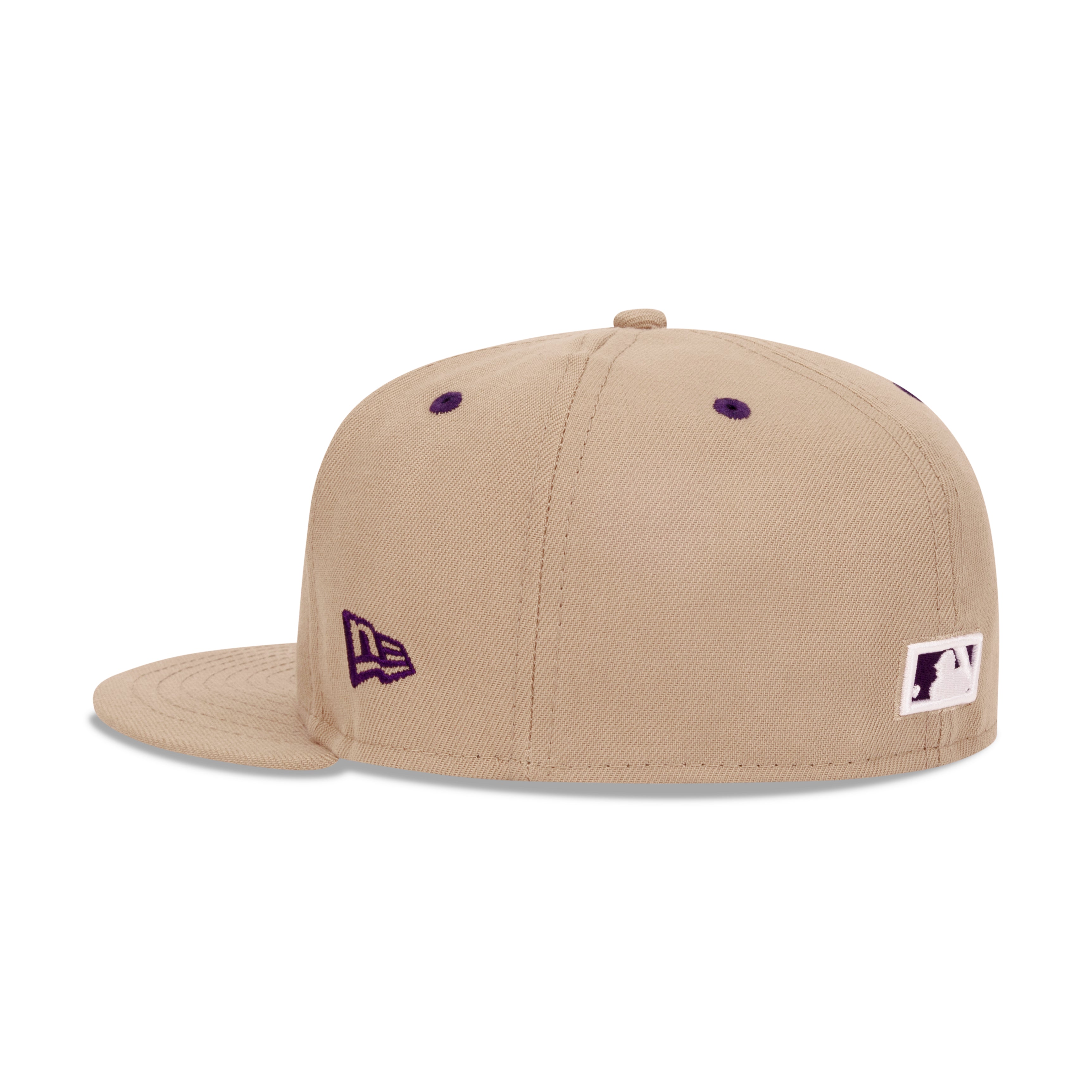 New Era Seattle Mariners Fitted Purple Bottom 