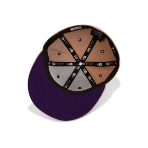 New Era Seattle Mariners Fitted Purple Bottom "Camel Purple" (2001 All Star Game Embroidery)