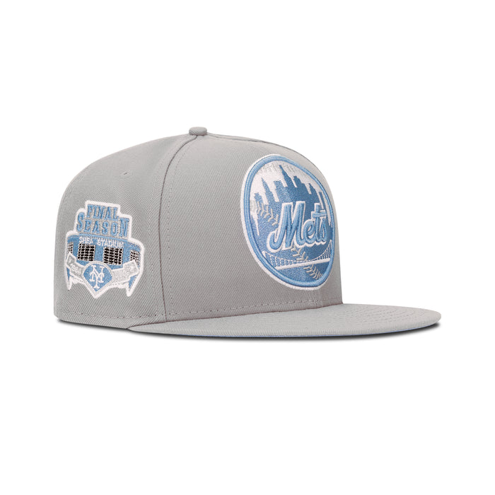 New Era New York Mets Fitted Sky Blue Bottom "Grey Sky Blue" (Final Season 1964-2008 Embroidery)