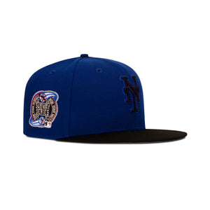 New Era New York Mets Fitted Grey Bottom "Royal Black" (2000 Subway Series Embroidery)